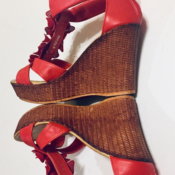 Patrizia by Spring Step Wedge Scandal Sz 37 - Picture 7 of 8